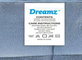 DreamZ Quilt Doona Comforter Blanket Blue King QU1005-K-BL