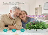 Smart Hydroponics Growing System Indoor Garden Kit 9 Pods 4H/8H/12H Timing Set Dimmable LED Grow V1294-YM0901-H44941EU