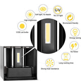 LED Wall Light Cube 12W Waterproof Outdoor Indoor Lighting Fixtures Cool V201-W12054410