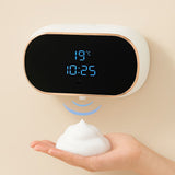 Sensor-Activated Automatic Soap Dispenser, Digital Display Screen, Type-C Charging, Upgraded V1106-GYZYQ001
