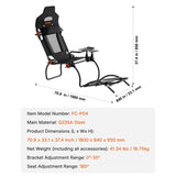 VEVOR Racing Wheel Stand Foldable for Logitech G923/G920/G29 GT/Formula Mode V952-BXSZCDHKZDXKQ29WWV0