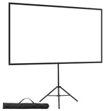 Projector Screen with Stand, 80 Inch 160&deg Wide Angle Indoor Outdoor Projection Screen, 169 4K HD V952-ZJSTYPMEKSJZ80OE1001V0