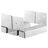6x6 Post Base 10 Pcs, Inner Size 5.49x5.57inch/139.5x141.5mm Concrete Post Anchor, Heavy-Duty V952-HNTJZ66YC10JO06CH001V0