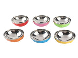 6Pcs set Color Stainless Steel Bowl Heat Insulation Salad Noodles Bowl for Home Kitchen V1294-YM0901-3118210200412