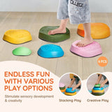 Kids Balance Stepping Stones Sensory Obstacle Course 6 PCS Outdoor Indoor V952-ETPHDJSJHKDBS7SLCV0
