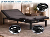 Therapedic Kinetic Advance Adjustable Long Single Bed Base with Head Tilt ADJ-BED-KAD-LS