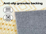 Artiss Rug 200x290cm Area Rug Washable Mat Large Carpet Soft Short Pile Ella FLR-BSM01-200X290-YE
