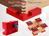 Right Angle Clamp for Woodworking Corner Joints, Square Clamp Tool with Adjustable Jaw for Frame V1341-ZY-YVSJBX4A-ORANGE-4PCS