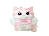 Cute handmade cat squishy toy, original hand-painted, baby-safe soft gel, gift box ideal for V1232-MMNNL-SQ-007