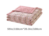 Reversible Patchwork Quilts,Lightweight Plaid Bedspreads Coverlets Quilt Bedding Blanket for All V1189-WXFWAL-20260326-03115