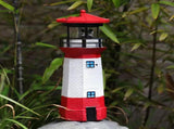 Solar Powered Lighthouse Environmentally Friendly Energy Saving Solar Lighthouse with Rotating V1294-YM0706-3119230111411