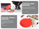 WHAMVOX 12 Pcs Mini Handheld Portable Makeup Mirror V1189-WXFWAL-20260326-02306