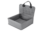 Black Waterproof Front Pet Car Seat Cover - Non-Slip Dog Booster Seat Protector Mat V888-ELOSUNG27128