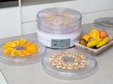 European Design Food Dehydrator/ Preserver w/ 2 Power Levels V196-FD1211D