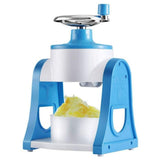 Hand Crank Shaved Ice Cream Machine Slushie Machine for Snow Cone Margarita Frozen Cocktails Healthy V1294-YM0717-10101945