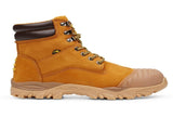 DIADORA Utility Craze w Zip Work Boots Composite Cap Workwear Shoes - Wheat V563-FU1948CT-WHEAT-14