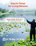 VEVOR Lake Weed Cutter Pond Aquatic Plant Cutting Tool with 1.57 m Max Cut Width V952-SCPSBK55FT305KMPNV0