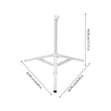Garden Umbrella Stand Base Set for Outdoor Use, Support for Patio, Beach, and Adult Activities V1366-AZ2-W-22728