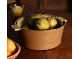 Multifunctional Drain Basket Burrs-free Plastic Double-Layer-Brown S V1263-JX-324