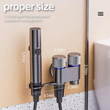 Hand Shower for Toilet & Cleaning - Adjustable Water Pressure & Universal Mounting - For Bathroom, V1188-ZXY-131-801