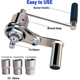 116 Gear Ratio Heavy Duty Torque Multiplier Wrench 680 Nm Output Easily Removes Rusted Nuts, CR-V V1232-BSTZ-16A-001