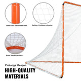 Lacrosse Goal, 6' x 6' Net, Steel Frame Backyard Training Equipment, Portable V952-ZQGQQMTJK66YIO3RGV0