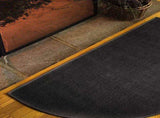 Fire Resistant Mat for Fireplace,Pads for Wood Stove, Black Floor Protector Rug for Outdoor BBQ V1369-AZ3-W-01383