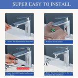 1080 Degree Rotation Rotatable faucet extender 2 water outlet modes, 1080 degree rotation, splash V1189-LC-LY-00047