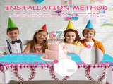 6 7 Birthday Party Decoration Set Reusable 6 7 Happy Birthday Decor Supplies with Balloon Banner V1366-AZ2-W-14917