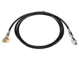 W21.8-14 Soda Hose Adapter Kit CO2 Cylinder Refilling Tube Accessories 100in Black V1294-YM0721-3113210021311
