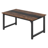 Levede Dining Table 4-6 Seater Industrial Rectangular 160cm Kitchen Restaurant CH1179-WA-AU