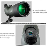 High Definition 25-75X70 Zoom Monocular Telescope For Outdoor Use PRL-6620GO