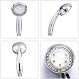 7 Colors LED Shower Head, Multicolor, Universal Fit, with strong thermal material, pressure-boosted V1189-LC-LY-00068