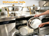 5-Star Chef 5L Chafing Dish Set 2-Pack, Food Warmer Catering Server Buffet CD-5L-DBL-SS