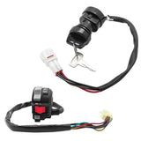 M MATI Start Stop Headlight Switch & Ignition Key Switch for Yamaha Warrior Grizzly Big Bear V1189-LWWAL-20260327-03956