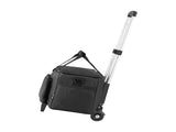 Rolling DJ Cable Bag, 1680D, Padded File Gig Bag with Wheels, 6 Detachable Divider, Travel Storage V952-DJSNB1680DZH0XLYB001V0