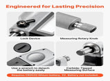 Micrometer Set, Digital Outside Micrometer 0-25.4 mm Measuring Range, 0.001 mm Resolution, V952-QFCTZWJQFC01PF0V5001V9