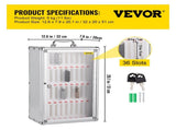 Cell Phones Storage Cabinet Clear Pocket Chart Storage Locker Box 36 Slots V952-LHJSJCCJLHJ36VYP6V0