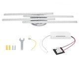 4-Strip Ceiling Light Nordic Modern LED Ceiling Lamp Home Office Coffee Shop Decoration V1294-YM0714-3119210155411