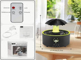 Aromatherapy Humidifier - Umbrella Humidifier - 300ml Rotating Humidifier for Bedroom with Remote V1188-MS-313-0619