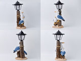 Darzheoy Pelican Garden Statue with Solar Lantern Pelican Solar Light for Outside Decor Sculptures & V1189-WXFWAL-20260326-02374