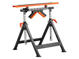 4-in-1 Roller Stand, 220 kg Load Capacity, 838.2-1270 mm Adjustable Height, Folding Heavy Duty with V952-DGZDZGTMGGJ4QQC0MV0