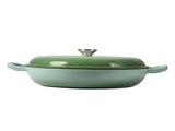 TOQUE 3.5L Enamel Dutch Oven Pan in Green Colour KT0181-3.5L-GN_NZ