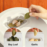 large capacity rice dispenser, measuring cup, time scale, plastic grain storage container, sealed V1102-122-98988-CRE-20L
