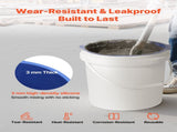 18.9L Bucket Liner for Mix, Reusable Silicone Mortar Bucket Liner for Thinset Paint V952-HNTJBTFYCXTN39KGL001V0