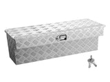 Truck Bed Tool Box, Heavy Duty Aluminum Tool Box with Tread Patterns, Storage Toolbox Chest V952-CZGJX33INCHY6ZBO7001V0
