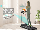 PROFLEX Treadmill Bluetooth Running Machine Foldable Compact Small Home Electric V219-FTNTRDPRFA1T1