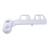 NonElectric Mechanical Toilet Bidet Sprayer Self Cleaning with Single Nozzle Attachment White V1294-YM0901-3112200112312