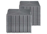 Interlocking Drainage Mat, 31 x 31 cm Modular Interlocking Cushion, 50 Pcs Splicing Drainage Mats, V952-CKPSD12X12INHIBDXV0