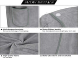 Sauna Skirt, Women's Sauna Skirt with Pockets, Long Sauna Towel Women, Sauna Skirt with Buttons V1237-ZY-203-4958